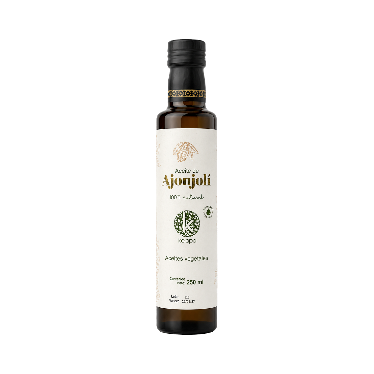 Aceite de ajonjoli