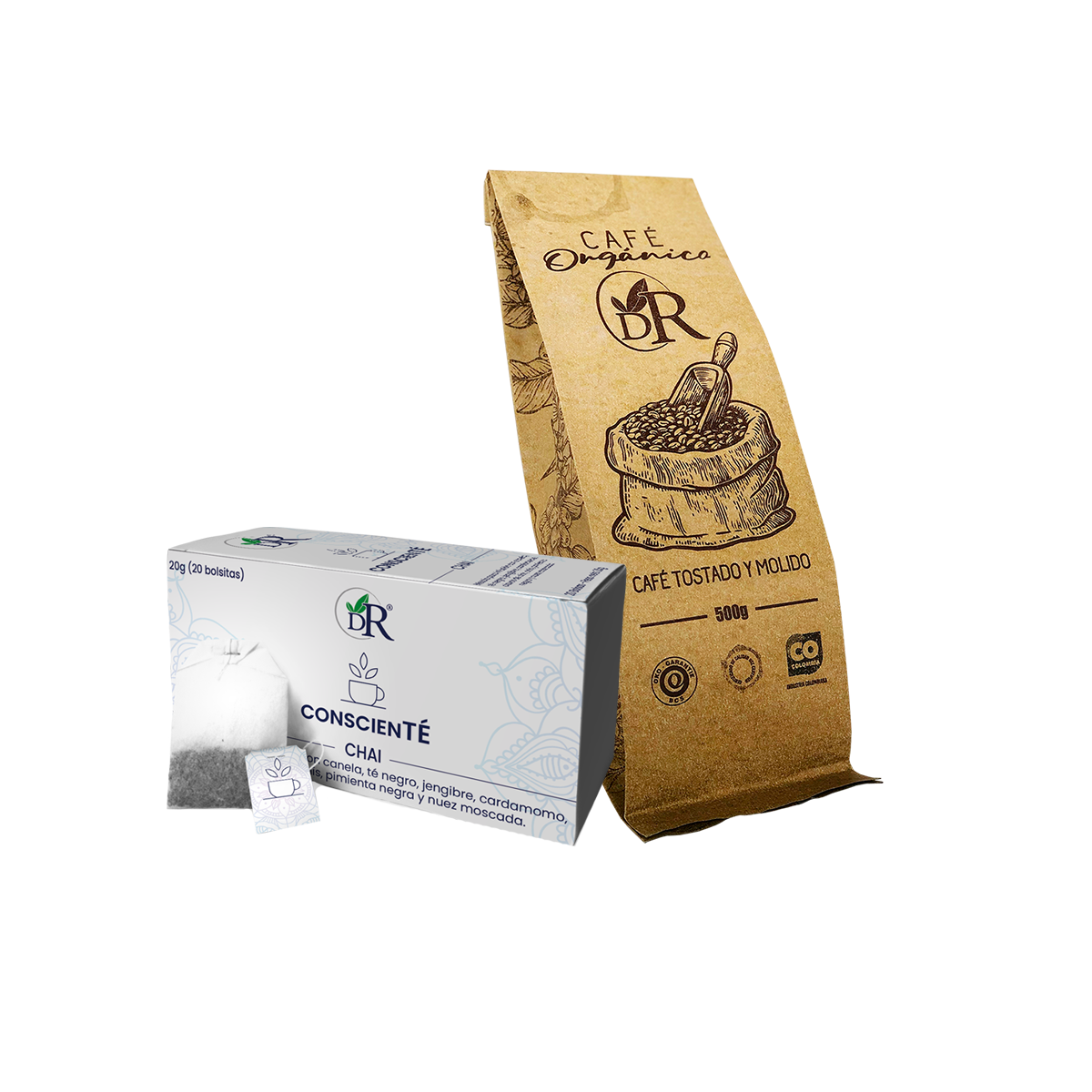 CONCIENTÉ + CAFÉ ORGANICO